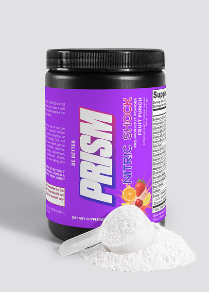 Nitric Shock Pre-Workout Powder (Fruit Punch)