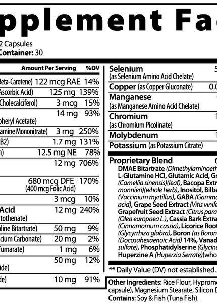 Brain & Focus Formula