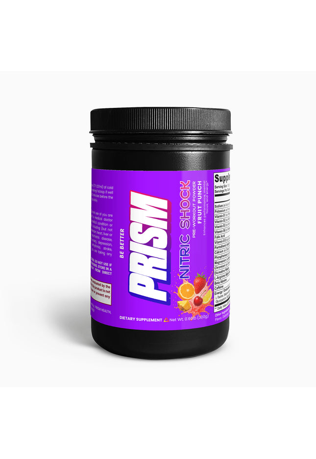 Nitric Shock Pre-Workout Powder (Fruit Punch)